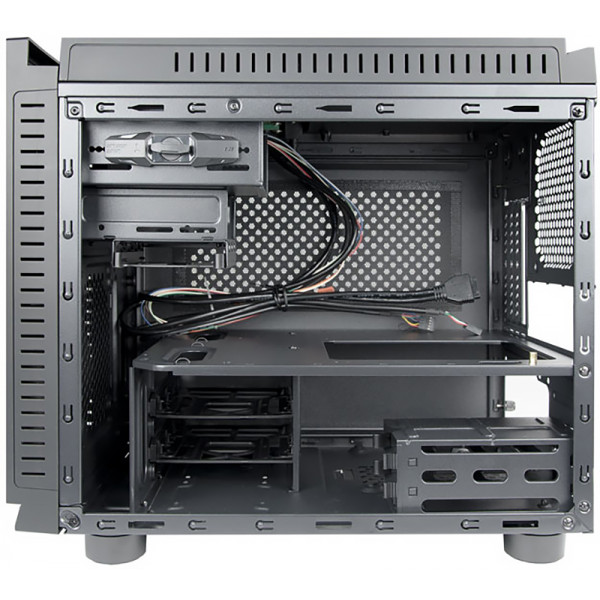 Корпус Chieftec GAMING CUBE CI-01B-OP mATX, без БЖ, Black
