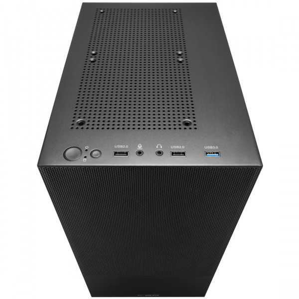 Корпус FSP S110-B без БЖ mATX Black