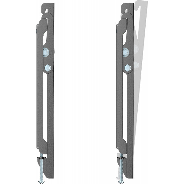 Кронштейн для ТВ AGN AGN43-220T з нахилом/23"-43"/45 кг/max.VESA 200x200/Black