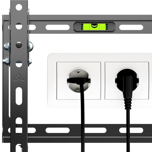 Кронштейн для ТВ AGN AGN43-220T з нахилом/23"-43"/45 кг/max.VESA 200x200/Black