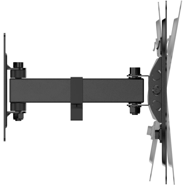 Кронштейн для ТВ AGN AGN43-221P з поворотом/одне коліно/23"-43"/30 кг/max.VESA 200x200/Black