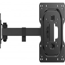 Кронштейн для ТВ AGN AGN43-221P з поворотом/одне коліно/23"-43"/30 кг/max.VESA 200x200/Black