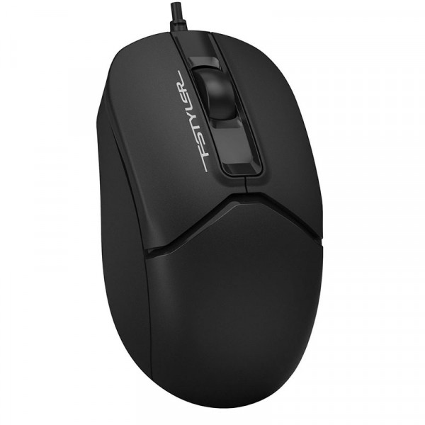 Мишка A4-Tech Fstyler FM12S безшумна, USB, чорна