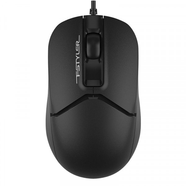 Мишка A4-Tech Fstyler FM12S безшумна, USB, чорна