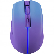 Мишка Defender Mystery MM-301, бездротова Bluetooth+2.4G, 1600 dpi., 4кн., 500mAh, LED, фіолетова