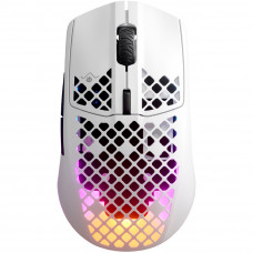 Мишка SteelSeries Aerox 3 Wireless Snow, RGB, 18000dpi., 6кн., біла