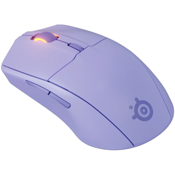 Мишка SteelSeries Rival 3 Gen 2 Wireless, RGB, Lavender