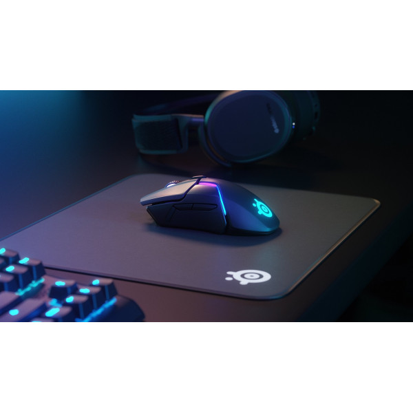 Мишка SteelSeries Rival 650 Wireless, RGB, 12000dpi., 7кн., Dual Sensor, чорна