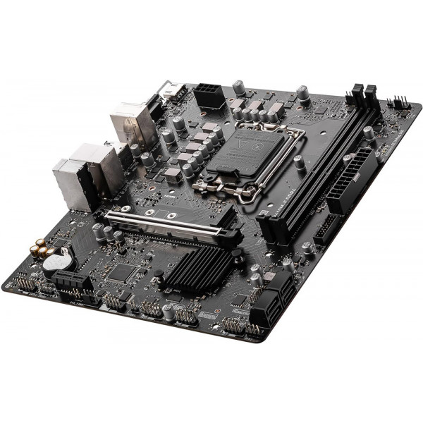 MSI PRO H610M-E DDR4 (1700/H610, 2*DDR4, HDMI/VGA, 4xSATAІІІ, M.2, GLan, 7.1ch, mATX)