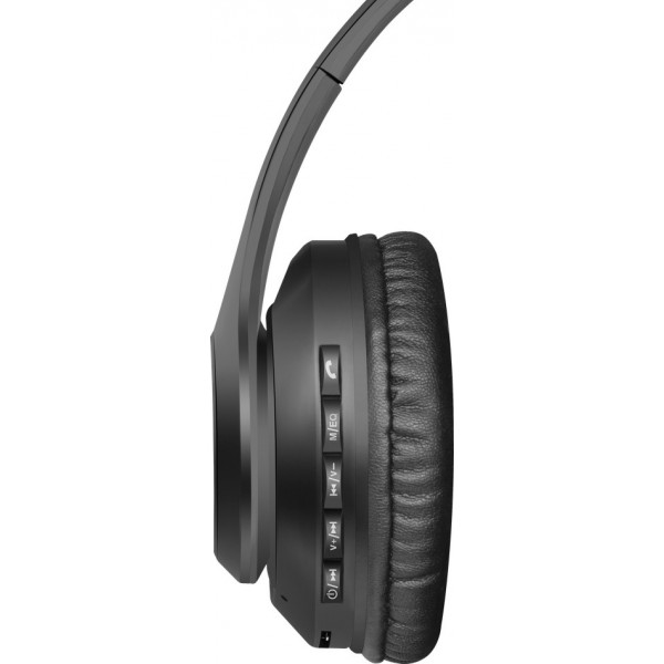 Навушники з мікрофоном Defender FreeMotion B552 Bluetooth, чорні