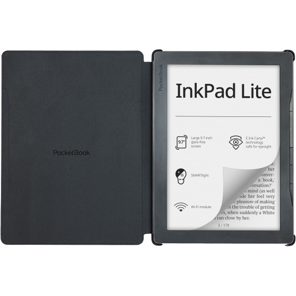 Обкладинка PocketBook 9.7", InkPad Lite(PB970), Shell Cover, чорна