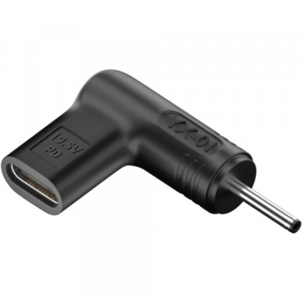 Перехідник живлення для ноутбуків PD Type-C -> DC 19.5V 3.0*1.0мм (Acer,Samsung )