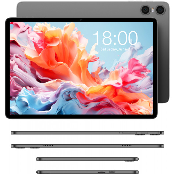 Планшет Teclast P30T (KIT) 10.1” HD / 3GB/128GB / T610 / 6000mAh / WIFI / 5+2Mp / metal / Grey