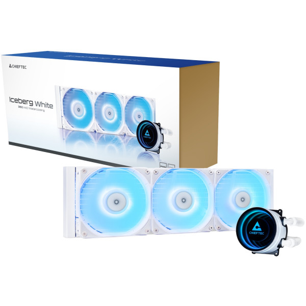 Система водяного охолодження Chieftec Iceberg 360 ARGB WHITE