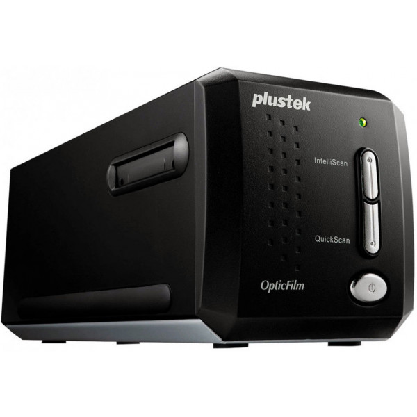 Сканер Plustek OpticFilm 8200i Ai (7200dpi 48bit LED Ai Studio8 плівковий слайд-сканер чорний)