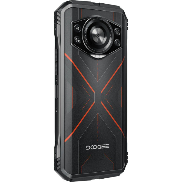 Смартфон Doogee S cyber 6.58" FHD+ /8GB/256GB/ T606 / 10800mAh / 50+16Мп NFC/IP68/IP69K Black