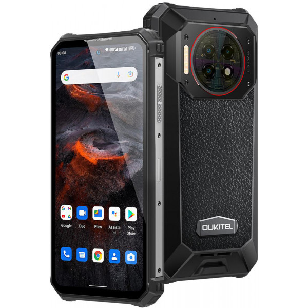 Смартфон Oukitel WP19 pro 6.78”FHD+/8GB/256GB/G99/22000mAh/64+16Мп IR Night Vision/IP69K/NFC/Blac