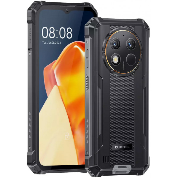 Смартфон Oukitel WP28E 6.5"HD+ /4GB/64GB/T606 /10600mAh /13+5Мп/ IP69K /NFC Black