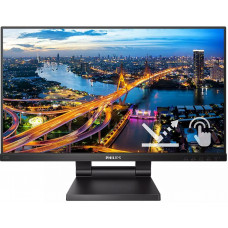 TFT 21.5" Philips 222B1TC, сенсорний (10 дотиків), IPS, VGA, HDMI, DP, USB-Hub, HAS, колонки, чорн