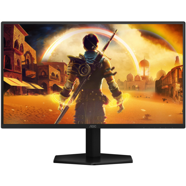 TFT 24.5" AOC 25G42E, Fast IPS, 180 Гц, HDMI, DP, чорно-червоний