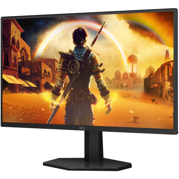TFT 24.5" AOC 25G42E, Fast IPS, 180 Гц, HDMI, DP, чорно-червоний