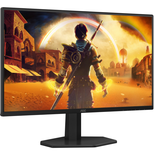 TFT 24.5" AOC 25G42E, Fast IPS, 180 Гц, HDMI, DP, чорно-червоний