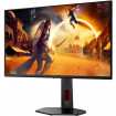 TFT 27" AOC Q27G4ZDR, QD-OLED, 240Гц, 0,03мс, 2хHDMI, DP, USB-hub, HAS, Pivot, чорно-червоний