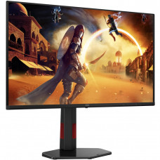 TFT 27" AOC Q27G4ZDR, QD-OLED, 240Гц, 0,03мс, 2хHDMI, DP, USB-hub, HAS, Pivot, чорно-червоний