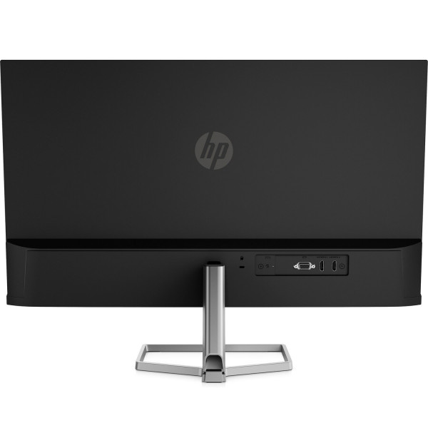 TFT 27" HP M27f, IPS, 75Hz, VGA, 2xHDMI, чорно-сріблястий