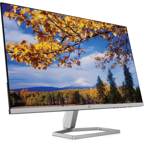 TFT 27" HP M27f, IPS, 75Hz, VGA, 2xHDMI, чорно-сріблястий