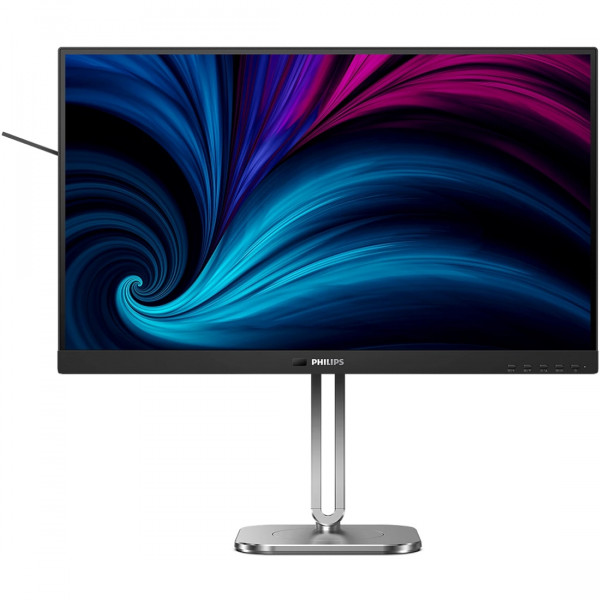 TFT 27" Philips 27B2U4601, QHD IPS,120Hz, HDMI,DP,USB-hub,USB-C, RJ45, HAS, Pivot, кол.,темно-сірий
