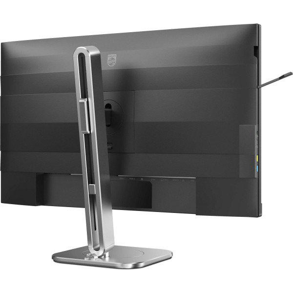 TFT 27" Philips 27B2U6903, 4K UHD, IPS, 2xHDMI, DP,USB-C,RJ-45,USB-hub,HAS,Pivot, кол.,срібл-сірий