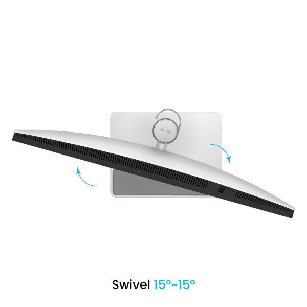 TFT 31.5" BenQ MA320UP, IPS, 4K, 2хHDMI, USB-C, HAS, Pivot, кол., сріблясто-сірий