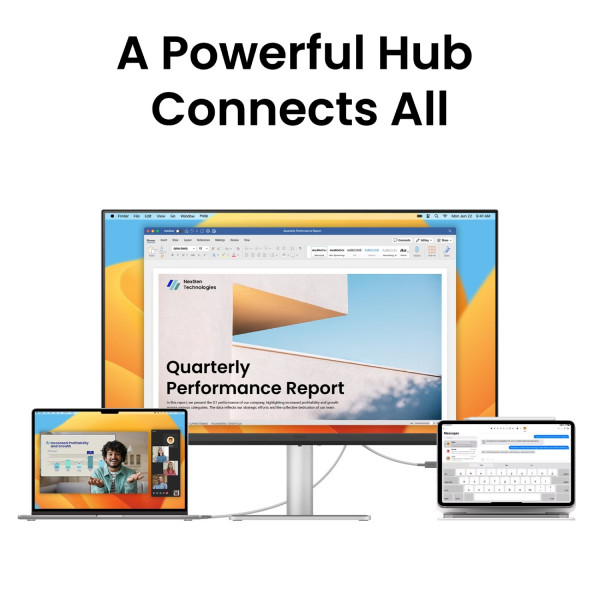 TFT 31.5" BenQ MA320UP, IPS, 4K, 2хHDMI, USB-C, HAS, Pivot, кол., сріблясто-сірий