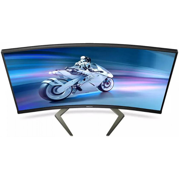 TFT 31.5" Philips 32M1C5200W, VA, 240 Hz, 0,5ms, вигнутий, 2xHDMI, DP, HAS, сірий