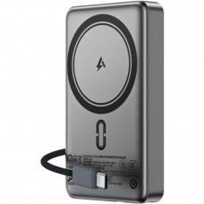 УМБ Acefast Magnetic Wireless 10000mAh 22.5W PD,QC 3.0 USB-C In/Out, QI 15W M18 Black