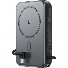 УМБ Acefast Magnetic Wireless 10000mAh 22.5W PD,QC 3.0 USB-C In/Out, QI 15W M24 Metal Gray