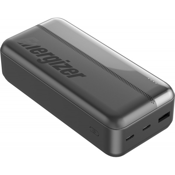 УМБ Energizer 30000mAh 15W 3A, USB-А, 2хUSB-C Black