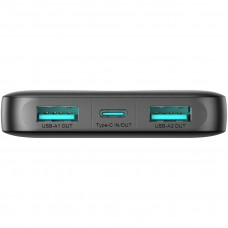 УМБ Joyroom JR-PBF12 10000mAh 22.5W QC, 2xUSB-A, USB-C In/Out Black