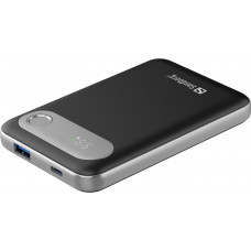 УМБ Sandberg Travel 10000mAh 20W 4,5A PD,QC3.0,USB-A,USB-C, LED, сірий