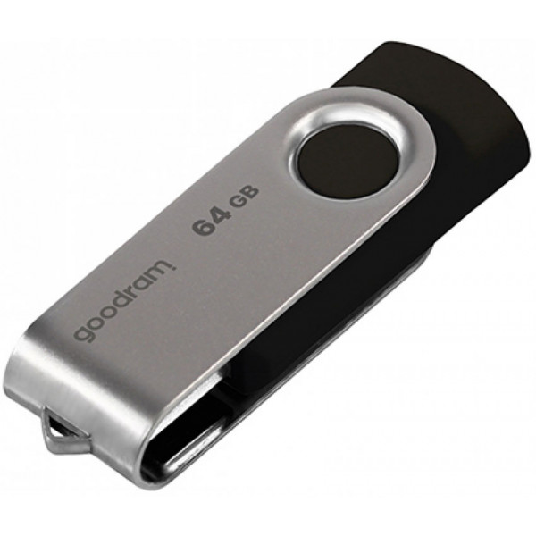 USB Flash GoodRAM 64GB USB 2.0 Twister Black, Retail