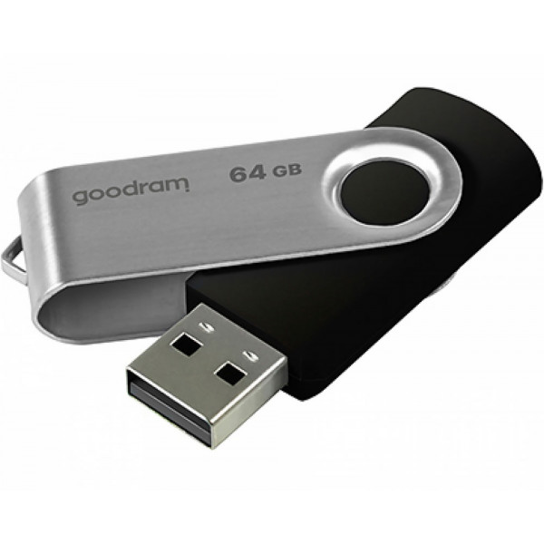 USB Flash GoodRAM 64GB USB 2.0 Twister Black, Retail