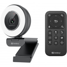 Веб-камера Sandberg Streamer USB Webcam Pro Elite Full HD, Remote control, USB-A/USB-C connection