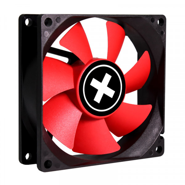 Вентилятор для корпуса 80mm Xilence XPF80.R black/red, Retail Box