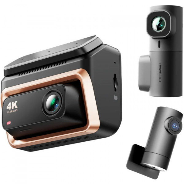 Відеореєстратор DDPAI Dashcam Z60 Pro + камера заднього виду + камера салону