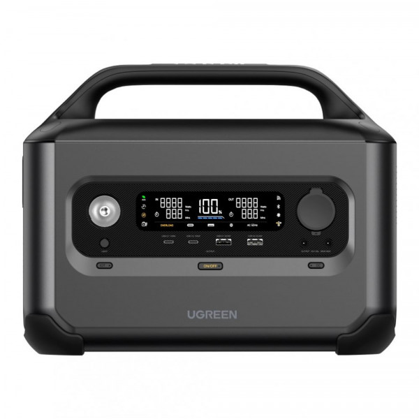 Зарядна станція Ugreen Power Roam 15050 600Вт (680Вт/г) AC,MPPT,UPS,WIFI/BT