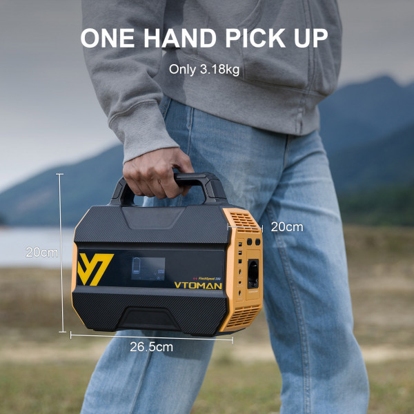 Зарядна станція Vtoman FlashSpeed 300 (230 Вт/г) 300W MPTT,LiFePo4