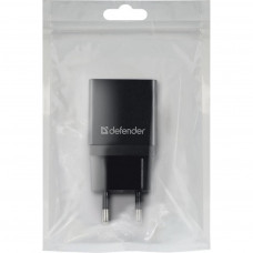 Зарядний пристрій 1xUSB 11W 2.1А EPA-10 чорний пакет Defender