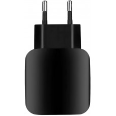 Зарядний пристрій 1xUSB 18W QС3.0, чорний
