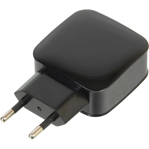 Зарядний пристрій 1xUSB 18W QС3.0, чорний
